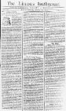 Leeds Intelligencer Tuesday 24 January 1758 Page 1