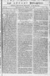 Leeds Intelligencer Tuesday 23 September 1760 Page 1