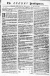 Leeds Intelligencer Tuesday 13 April 1762 Page 1