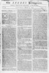 Leeds Intelligencer Tuesday 01 November 1763 Page 1