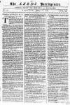 Leeds Intelligencer Tuesday 28 January 1766 Page 1