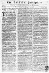 Leeds Intelligencer Tuesday 11 February 1766 Page 1