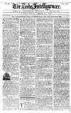 Leeds Intelligencer Tuesday 04 September 1770 Page 1