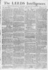 Leeds Intelligencer Tuesday 08 February 1780 Page 1