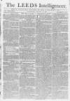 Leeds Intelligencer Tuesday 03 October 1780 Page 1