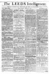 Leeds Intelligencer Tuesday 16 October 1781 Page 1