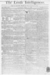 Leeds Intelligencer Tuesday 11 February 1783 Page 1