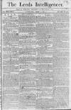 Leeds Intelligencer Tuesday 09 November 1784 Page 1