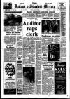 Stamford Mercury Friday 31 January 1986 Page 1
