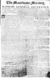 Manchester Mercury Tuesday 22 November 1757 Page 1
