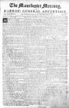 Manchester Mercury Tuesday 04 July 1758 Page 1