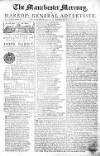 Manchester Mercury Tuesday 25 July 1758 Page 1