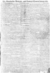 Manchester Mercury Tuesday 14 May 1793 Page 1