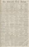 Newcastle Journal Monday 04 November 1861 Page 1