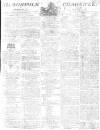 Norfolk Chronicle Saturday 20 January 1810 Page 1