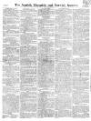 Norfolk Chronicle Saturday 15 August 1812 Page 1