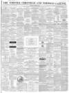 Norfolk Chronicle Saturday 29 March 1856 Page 1