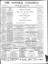 Norfolk Chronicle Saturday 30 May 1885 Page 1