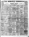 Norfolk Chronicle Saturday 26 February 1910 Page 1