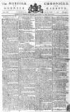 Norfolk Chronicle Saturday 21 September 1776 Page 1