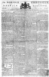Norfolk Chronicle Saturday 12 October 1776 Page 1