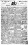 Norfolk Chronicle Saturday 02 November 1776 Page 1