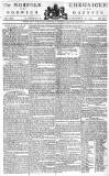 Norfolk Chronicle Saturday 16 November 1776 Page 1