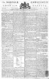 Norfolk Chronicle Saturday 30 November 1776 Page 1