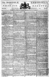 Norfolk Chronicle Saturday 07 December 1776 Page 1
