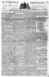 Norfolk Chronicle Saturday 18 January 1777 Page 1