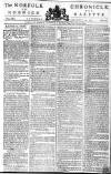 Norfolk Chronicle Saturday 22 February 1777 Page 1