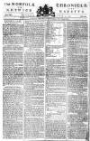 Norfolk Chronicle Saturday 19 April 1777 Page 1