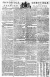 Norfolk Chronicle Saturday 22 November 1777 Page 1