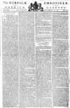 Norfolk Chronicle Saturday 29 November 1777 Page 1