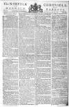 Norfolk Chronicle Saturday 23 May 1778 Page 1