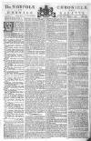 Norfolk Chronicle Saturday 03 October 1778 Page 1
