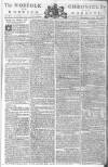 Norfolk Chronicle Saturday 11 November 1780 Page 1