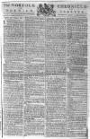 Norfolk Chronicle Saturday 11 January 1783 Page 1