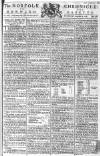 Norfolk Chronicle Saturday 04 September 1784 Page 1