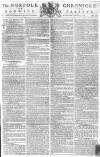 Norfolk Chronicle Saturday 24 March 1787 Page 1