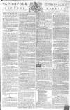 Norfolk Chronicle Saturday 31 March 1787 Page 1