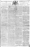 Norfolk Chronicle Saturday 14 April 1787 Page 1