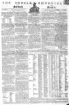 Norfolk Chronicle Saturday 28 May 1803 Page 1