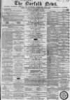 Norfolk News Saturday 25 December 1858 Page 1