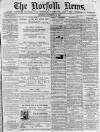 Norfolk News Saturday 21 November 1868 Page 1