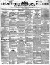 Leamington Spa Courier Saturday 30 November 1839 Page 1