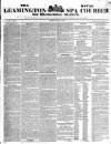 Leamington Spa Courier Saturday 25 January 1840 Page 1