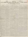 Leamington Spa Courier Saturday 13 January 1844 Page 1