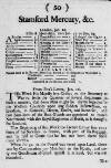 Stamford Mercury Wed 02 Feb 1715 Page 1