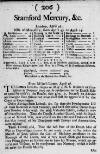 Stamford Mercury Thu 03 May 1716 Page 1